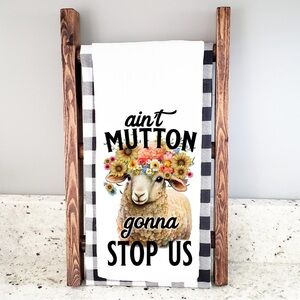 Handcrafted sublimation kitchen towel